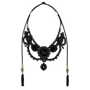 Gucci Beaded Gothic Necklace